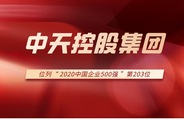 太阳成集团tyc151cc集团列2020中国企业500强第203位！